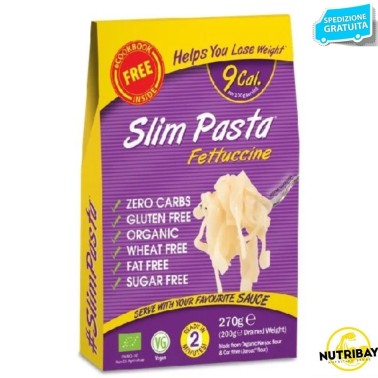 EAT WATER SLIM PASTA FETTUCCINE ZERO CARBO 270 gr AVENE - ALIMENTI PROTEICI