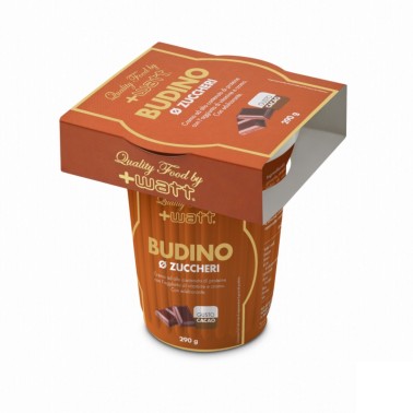 +WATT Budino Ø Zuccheri BUDINO PROTEICO 290 gr in vendita su Nutribay.it