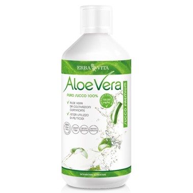 ERBA VITA SUCCO DI ALOE VERA 500 ml BENESSERE-SALUTE