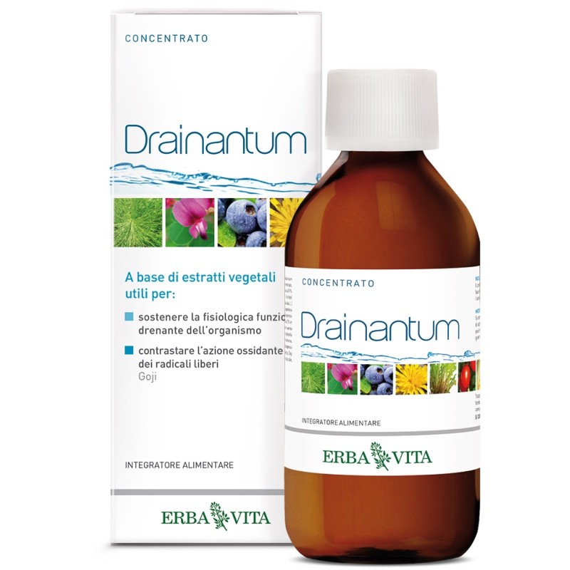 ERBA VITA DRAINANTUM CONCENTRATO 200 ml DRENANTI DIURETICI