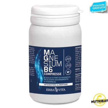 ERBA VITA MAGNESIUM B6 - 60 cpr SALI MINERALI