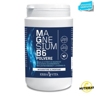 ERBA VITA MAGNESIUM B6 POLVERE 200 gr SALI MINERALI