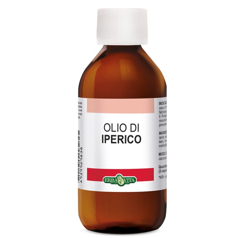 ERBA VITA OLIO DI IPERICO 100 ml BENESSERE-SALUTE