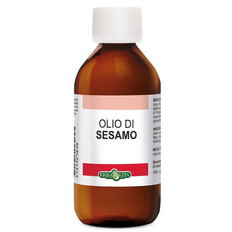 ERBA VITA OLIO DI SESAMO 100 ml BENESSERE-SALUTE