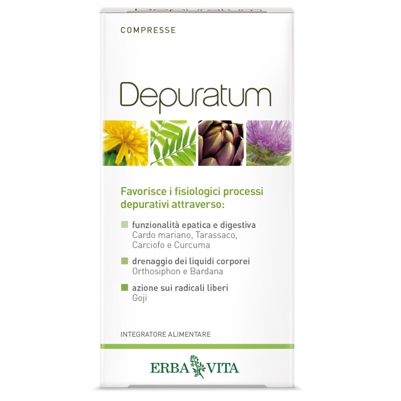 ERBA VITA DEPURATUM 30 cpr BENESSERE-SALUTE