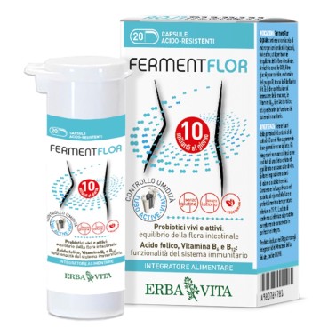 ERBA VITA FERMENTFLOR 20 caps BENESSERE-SALUTE