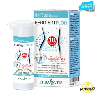 ERBA VITA FERMENTFLOR 20 caps BENESSERE-SALUTE