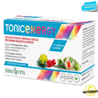 ERBA VITA TONIC ENERGY 10 flaconcini BENESSERE-SALUTE