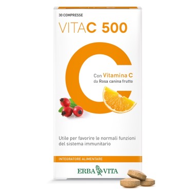 ERBA VITA - VITA C 500 30 cpr VITAMINE