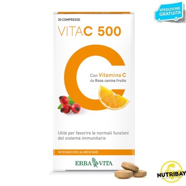 ERBA VITA - VITA C 500 30 cpr VITAMINE