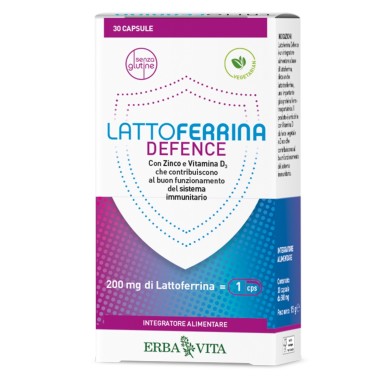 ERBA VITA LATTOFERRINA DEFENCE 30 caps BENESSERE-SALUTE