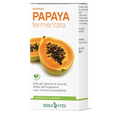 ERBA VITA PAPAYA FERMENTATA 60 caps BENESSERE-SALUTE