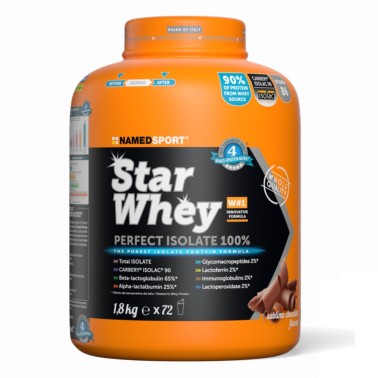 NAMED SPORT STAR WHEY PERFECT ISOLATE 1,8 Kg PROTEINE
