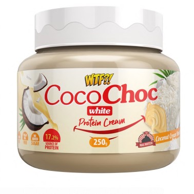 MAX PROTEIN WTF COCONUT WHITE COCOCHOC PROTEIN CREAM 250 gr AVENE - ALIMENTI PROTEICI