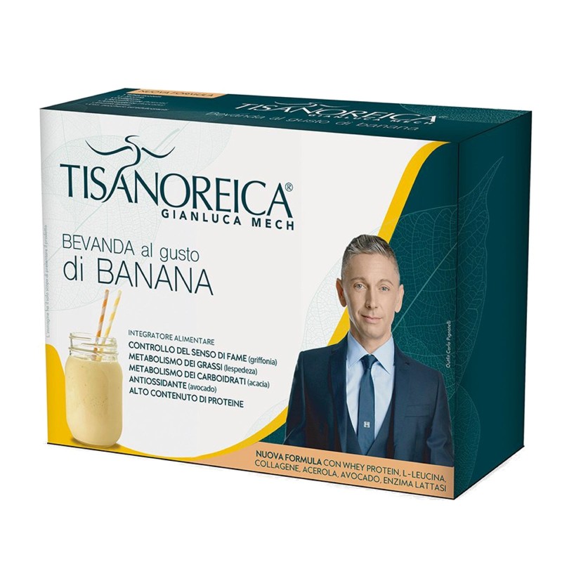 TISANOREICA BEVANDA BANANA SPLIT 4 BUSTE PAT DA 28 gr AVENE - ALIMENTI PROTEICI