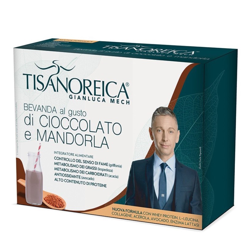 TISANOREICA BEVANDA CIOCCOLATO MANDORLA 4 BUSTE PAT DA 30 gr AVENE - ALIMENTI PROTEICI