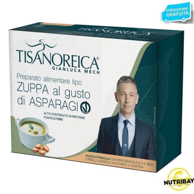 TISANOREICA ZUPPA GUSTO ASPARAGI VEGAN 4 pat da 34 gr AVENE - ALIMENTI PROTEICI