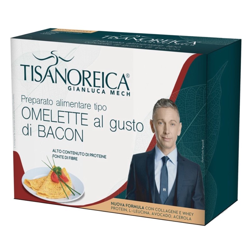 TISANOREICA OMELETTE AL BACON 4 pat da 28 gr AVENE - ALIMENTI PROTEICI