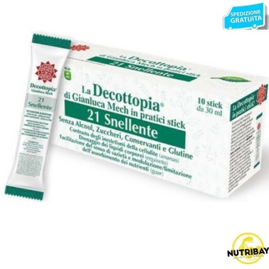 TISANOREICA ESTRATTO 21 SNELLENTE DECOPOCKET 10 STICK da 30 ML DRENANTI DIURETICI