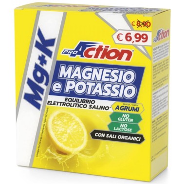 PROACTION MAGNESIO E POTASSIO MG+K 10 bustine SALI MINERALI