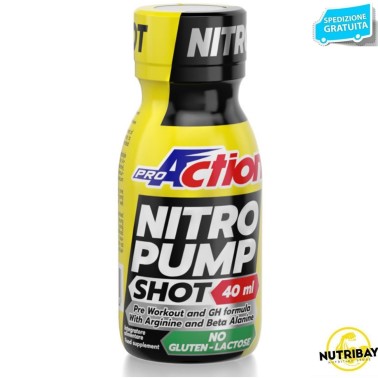 PROACTION NITRO PUMP 1 SHOT 40 ml PRE ALLENAMENTO