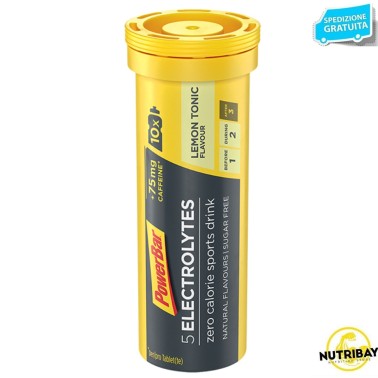 POWERBAR 5 ELECTROLYTES 10 cpr SALI MINERALI