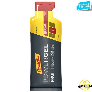 POWERBAR POWERGEL FRUIT 1 gel 41 gr CARBOIDRATI - ENERGETICI