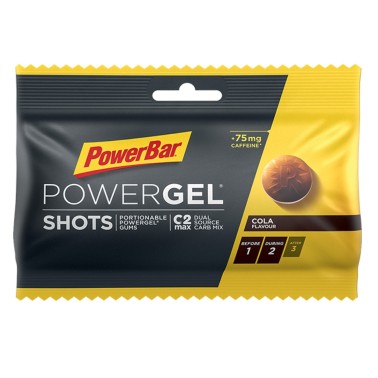 POWERBAR POWERGEL SHOTS 1 gel 60 gr CARBOIDRATI - ENERGETICI