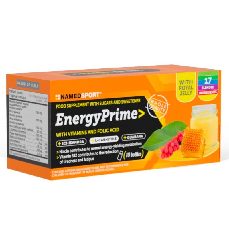 NAMED SPORT ENERGY PRIME 10 flaconcini TONICI