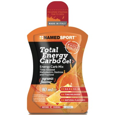 NAMED SPORT TOTAL ENERGY CARBO 1 GEL 40 ml CARBOIDRATI - ENERGETICI