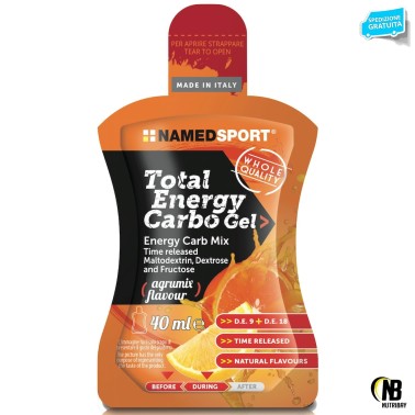 NAMED SPORT TOTAL ENERGY CARBO 1 GEL 40 ml CARBOIDRATI - ENERGETICI