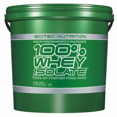 SCITEC 100% Whey Isolate 4000gr 4kg Proteine del siero del latte PROTEINE