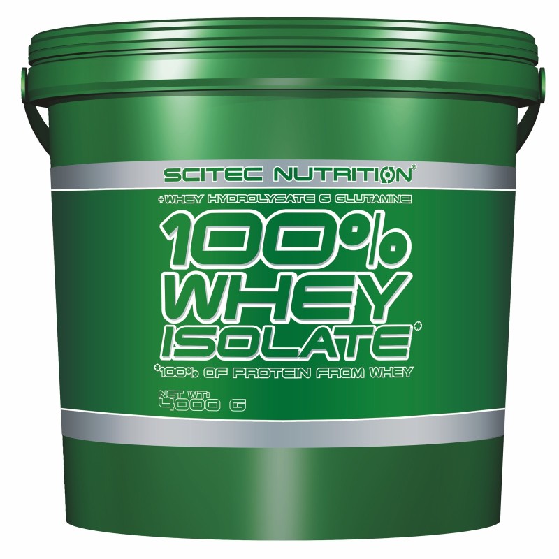 SCITEC 100% Whey Isolate 4000 gr 4kg PROTEINE