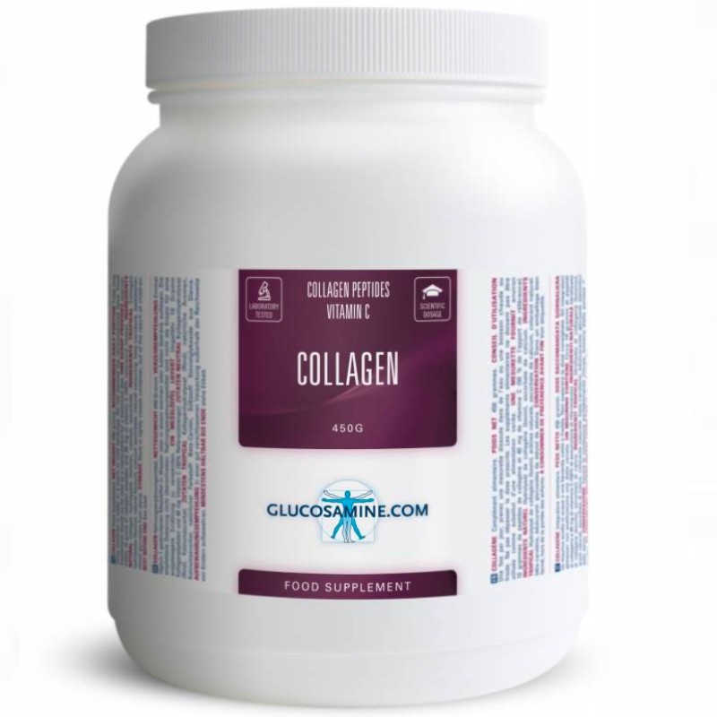 GLUCOSAMINE.COM COLLAGENE 450 gr BENESSERE ARTICOLAZIONI