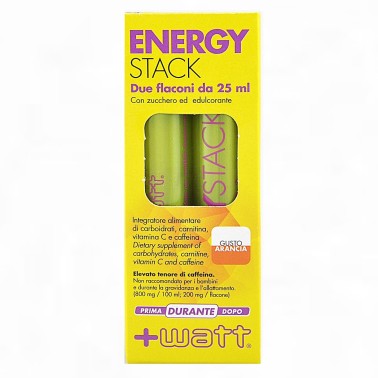 +WATT ENERGY STACK 2 fiale da 25 ml in vendita su Nutribay.it