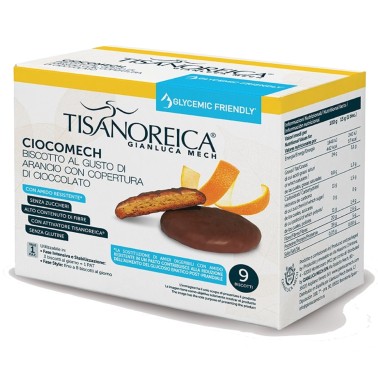 TISANOREICA CIOCOMECH ARANCIA GLYCEMIC FRIENDLY (9 BISCOTTI DA 13 gr) AVENE - ALIMENTI PROTEICI