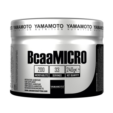 YAMAMOTO NUTRITION BCAAMICRO 200 cpr AMINOACIDI BCAA