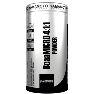 YAMAMOTO NUTRITION BCAAMICRO POWDER 4:1:1 300 gr AMINOACIDI 3.1.2 - 4.1.1 - 10.1.1 - 12.1.1