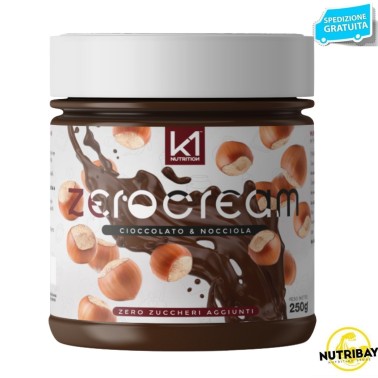 K1 NUTRITION ZERO CREAM CIOCCOLATO NOCCIOLA 250 gr AVENE - ALIMENTI PROTEICI