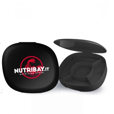 NUTRIBAY PILLBOX PORTA PILLOLE 5 scomparti ACCESSORI