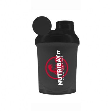 NUTRIBAY SHAKER NANO NERO ( TRASPARENTE ) 300 ml ACCESSORI