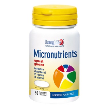 LONG LIFE MICRONUTRIENTS 30 tav VITAMINE