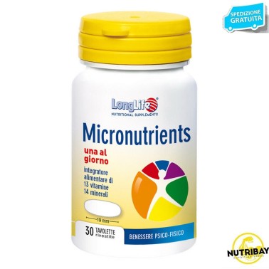 LONG LIFE MICRONUTRIENTS 30 tav VITAMINE