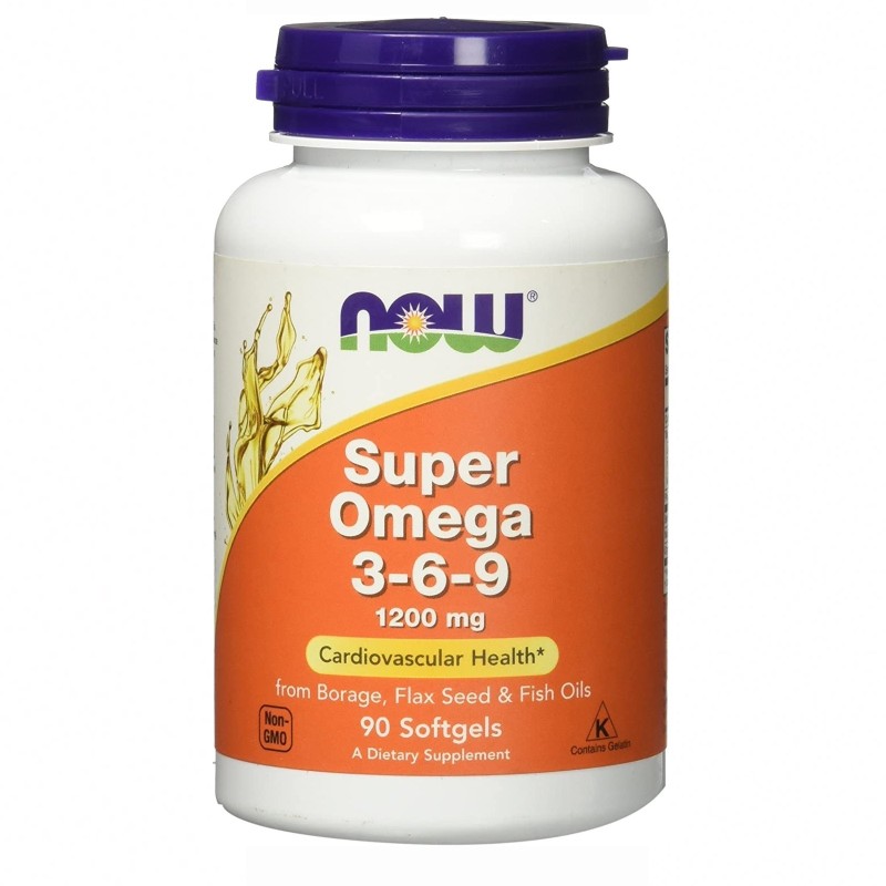 Now Foods Super OMEGA 3 6 9 90 perle OMEGA 3