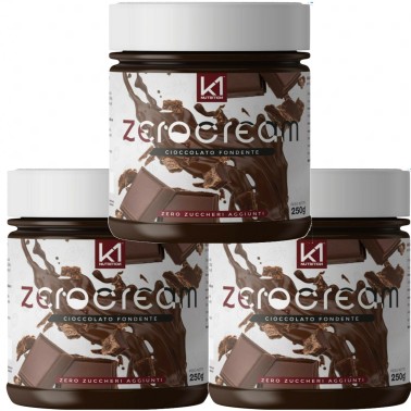 K1 NUTRITION ZERO CREAM CIOCCOLATO FONDENTE 3x 250 gr AVENE - ALIMENTI PROTEICI