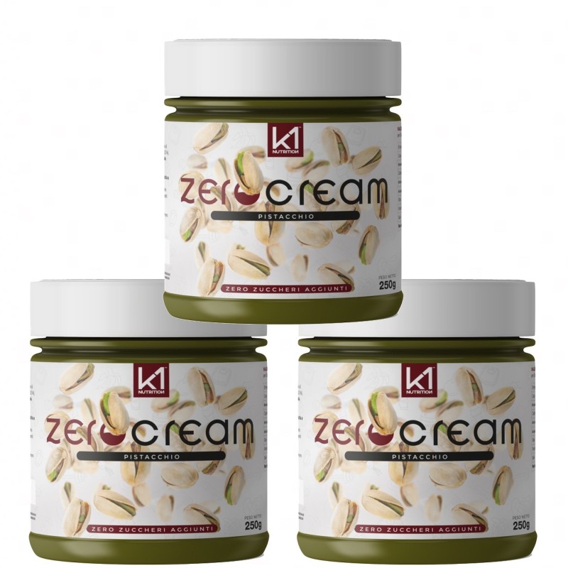 K1 NUTRITION ZERO CREAM PISTACCHIO 3 x 250 gr AVENE - ALIMENTI PROTEICI