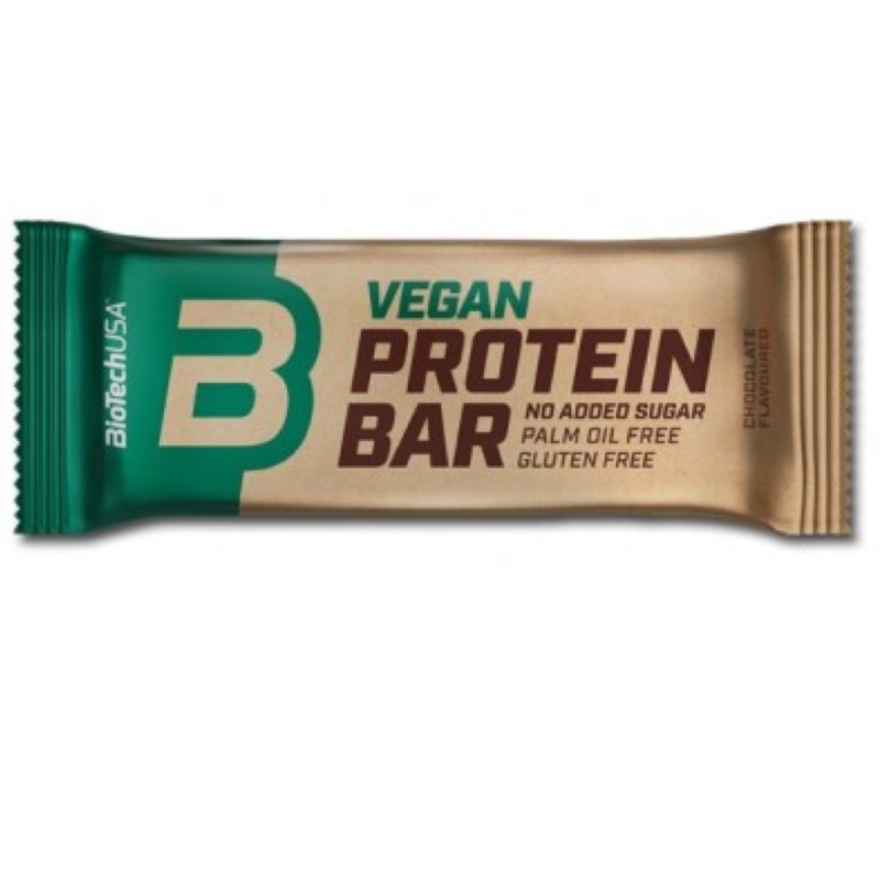 BIOTECH USA VEGAN PROTEIN BAR 1 barretta 50 gr BARRETTE ENERGETICHE