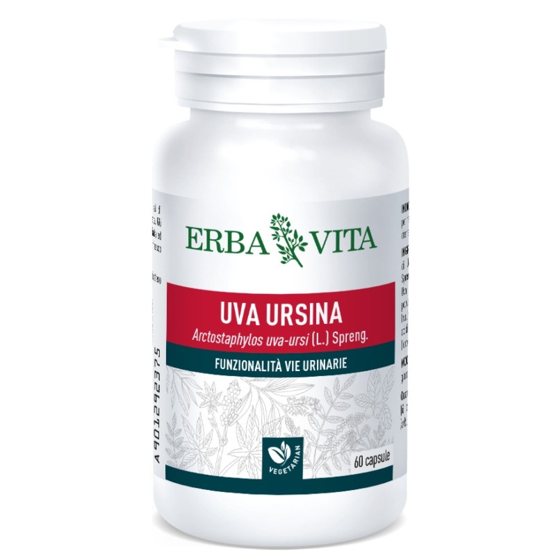 ERBA VITA UVA URSINA 60 caps vegetali BENESSERE-SALUTE