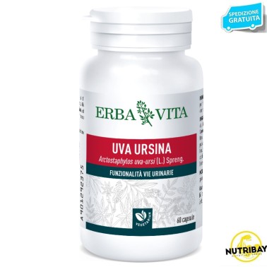 ERBA VITA UVA URSINA 60 caps vegetali BENESSERE-SALUTE