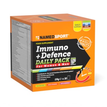 NAMED SPORT IMMUNO+DEFENCE DAILY PACK - 30 SACHETS BENESSERE-SALUTE